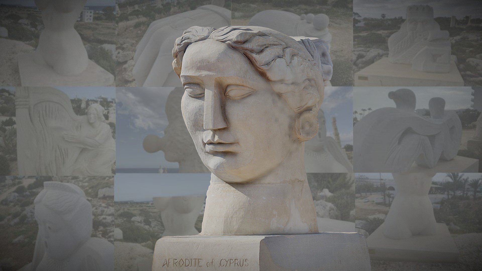 Aphrodite Cyprus - Ayia Napa's sculpture park - 3D model by AI ...