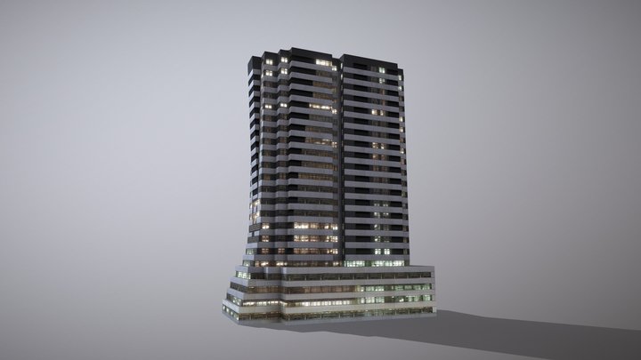 Building Erevan Avnik 3D Model