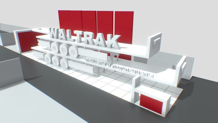 Waltrak stand 03 3D Model