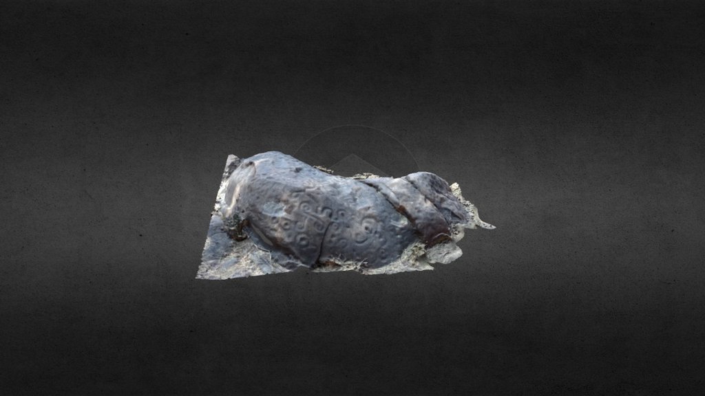 Petrograbados del cerro Tepetzingo 3D model by Jaguarcilloviajero