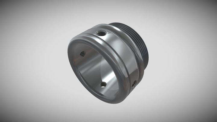 Emitter Tip - Type 3 3D Model