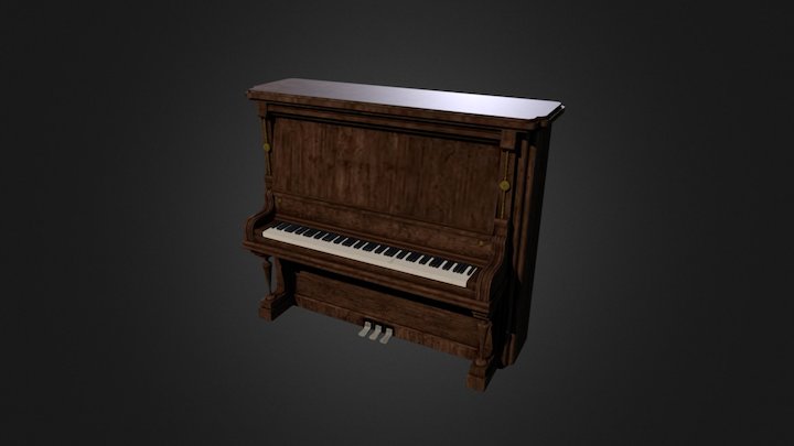 Piano 3D Model