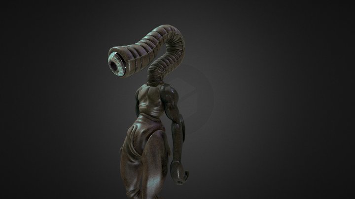 Alien Metal Slug 3 3D Model