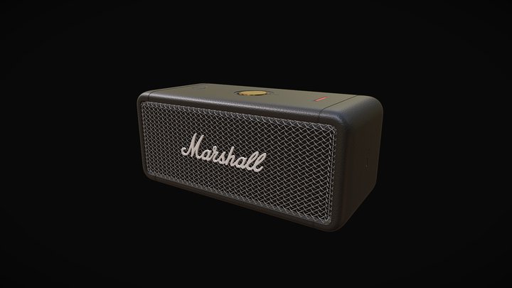 Marshall Emberton Portable Speaker 3D Model