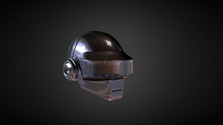 Daft Punk Test 3D Model
