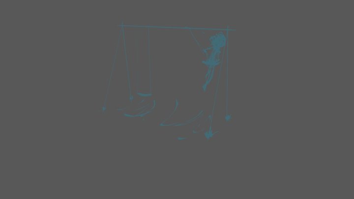 Swing Set 3D Model