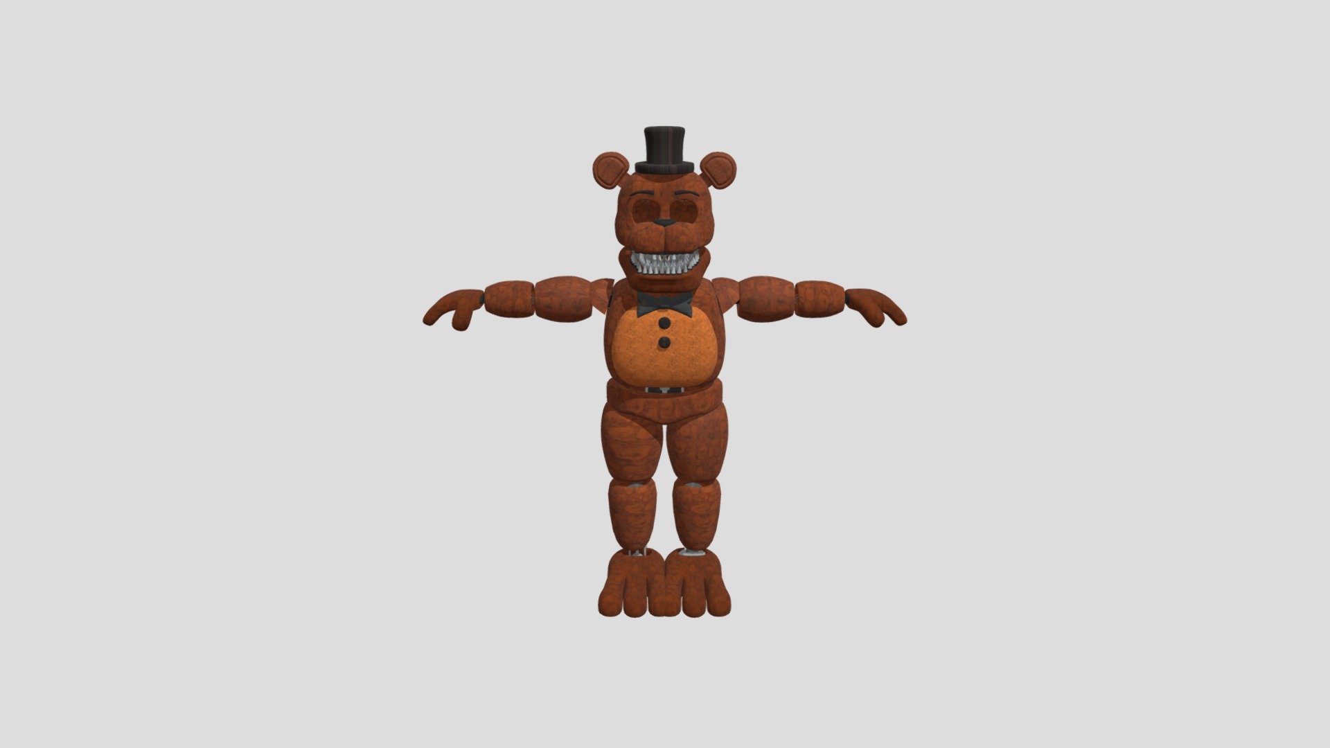 Sinister Freddy - 3D model by ivanceprepa [19e98ce] - Sketchfab