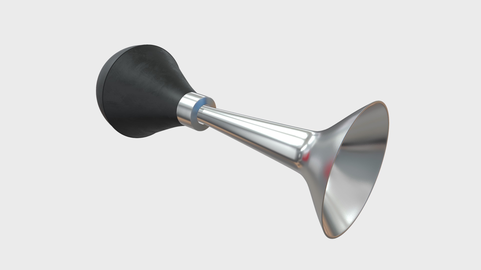 3D model Vehicle horn - This is a 3D model of the Vehicle horn. The 3D model is about a close-up of a light bulb.
