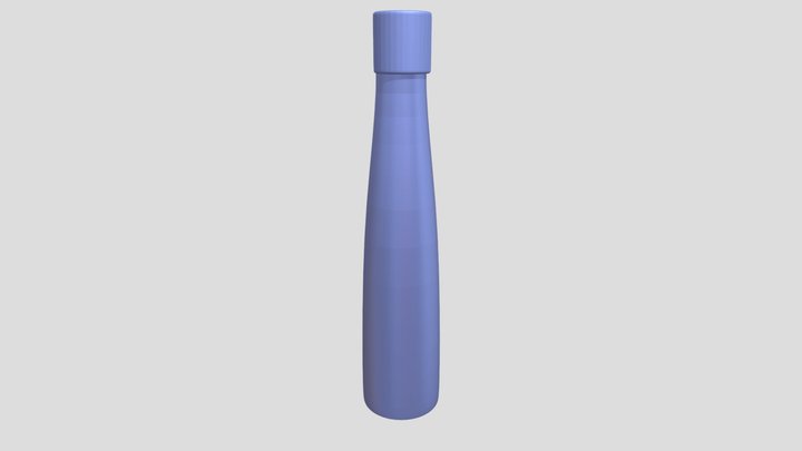 Metal bottle 3D Model