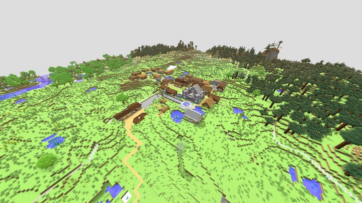 Alicicia_s Wonder World pueblo 3D Model