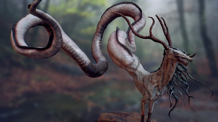 神喰らい 3D Model