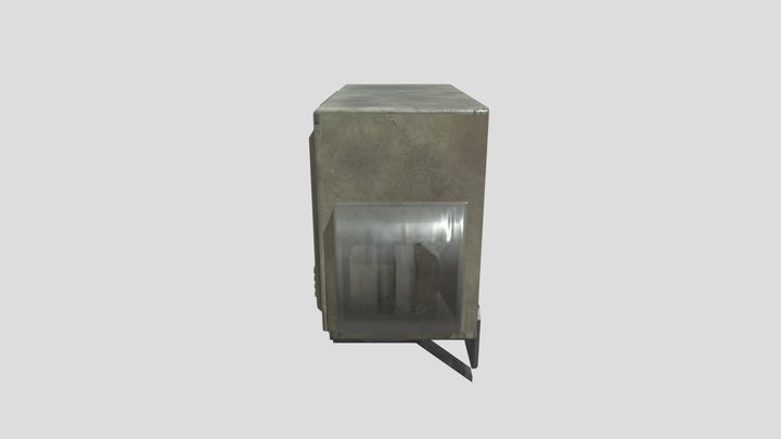 空调外机 Air conditioner outside the 3D Model