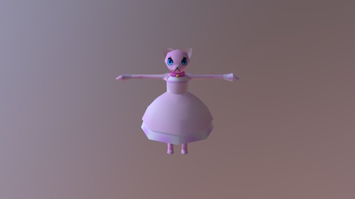 Lolita Kitten 3D Model
