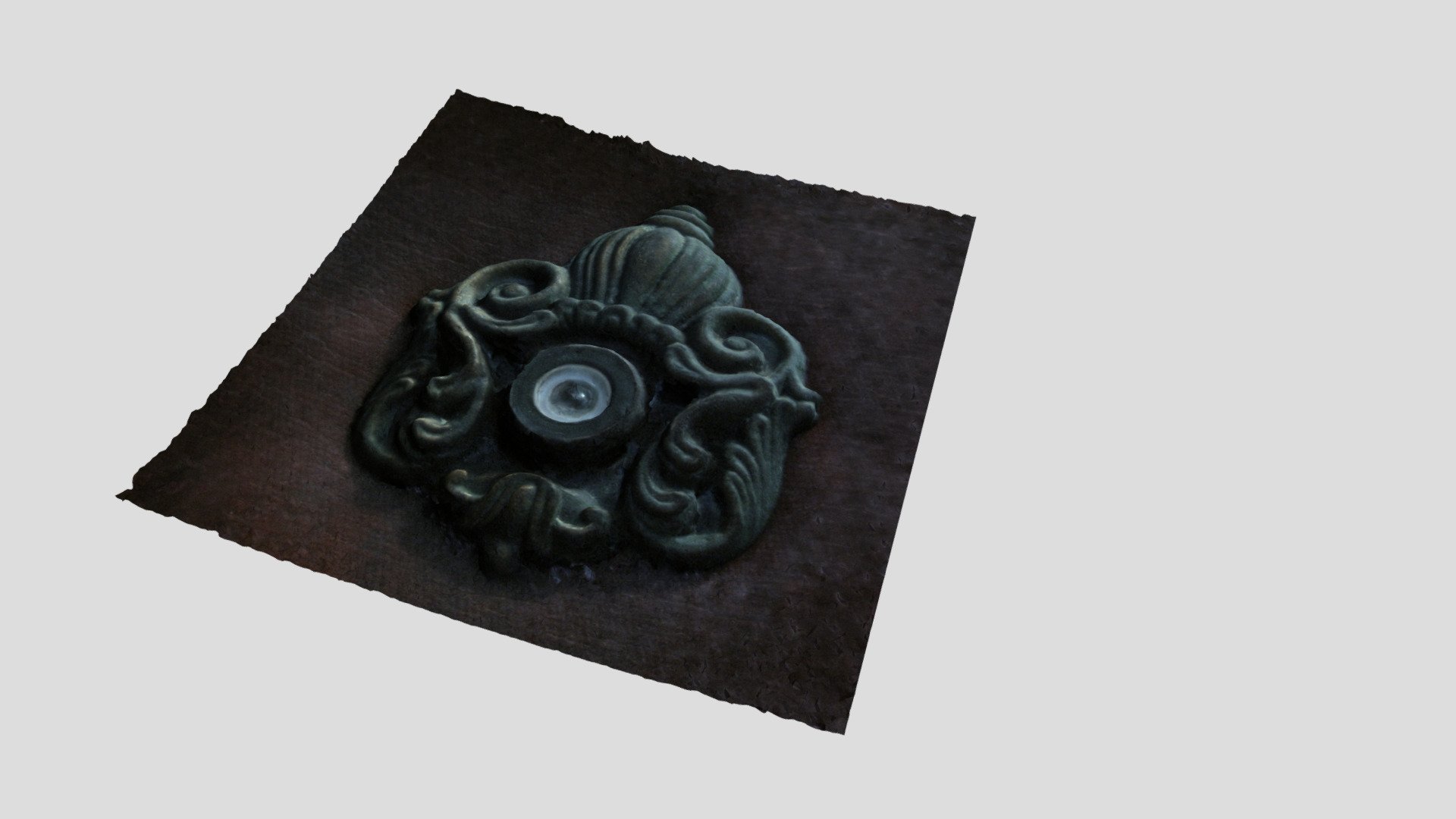 Antique peephole