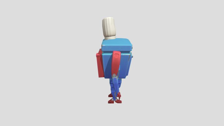 Game Art 2 - Robuddy 3D Model
