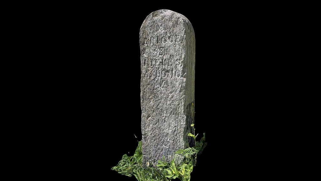 Milestone Brigue-Simplon-Domodossola 8 lieues B…