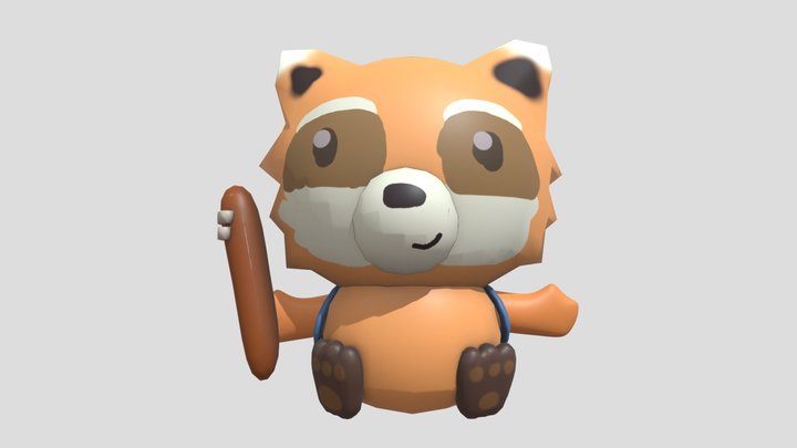 Spiffo Plush from Project Zomboid 3D Model