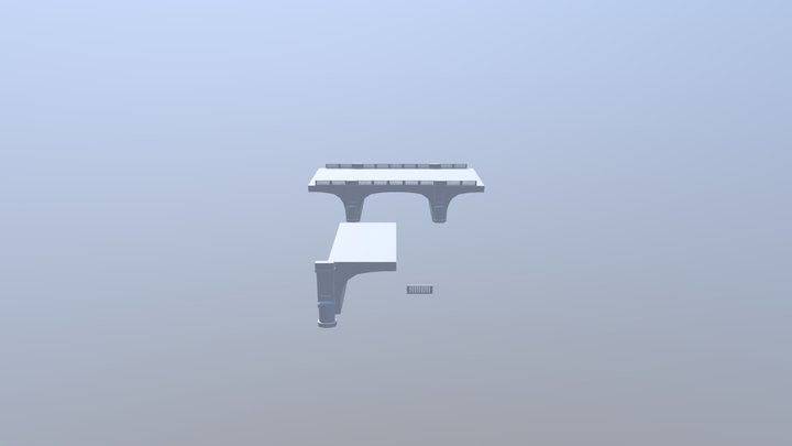 Bridge Parts 3D Model
