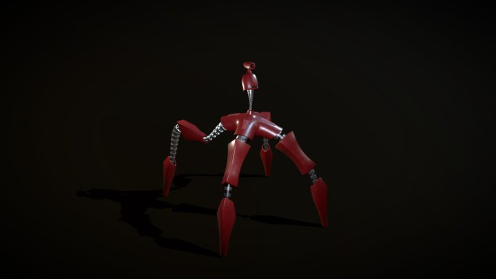 spider robot 3D Model