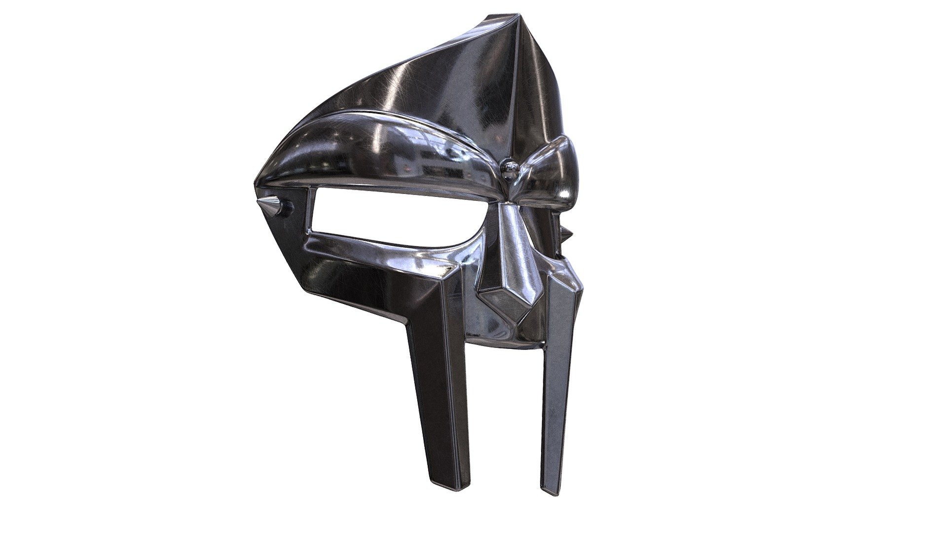 MF DOOM Mask - 3D model by Mike (@mikee_) [19eda79] - Sketchfab