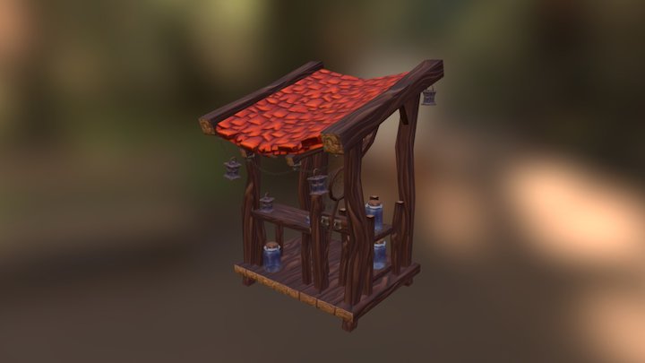 Sprite Catcher Marketplace (WIP) 3D Model