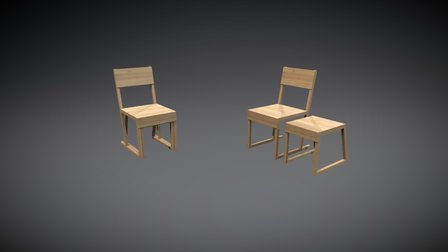 Clair Chair 3D Model