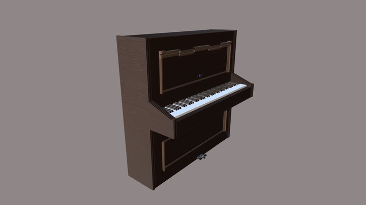 Piano 3D Model