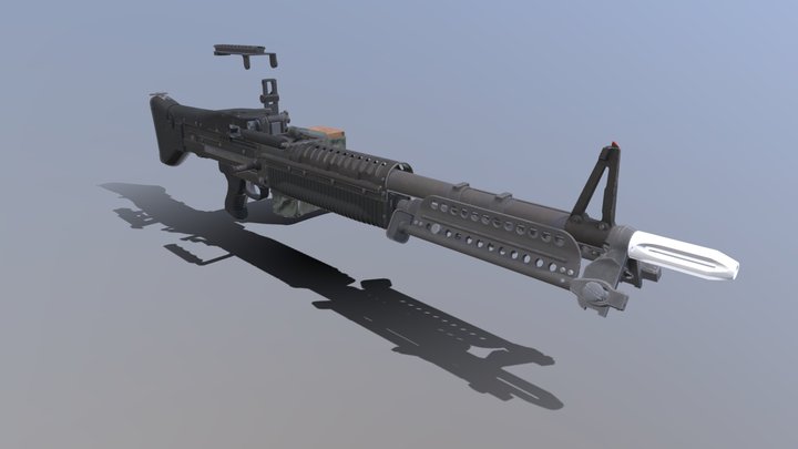 Call of Duty: Black Ops Cold War - M60 – Modelo 3D gratuito STL
