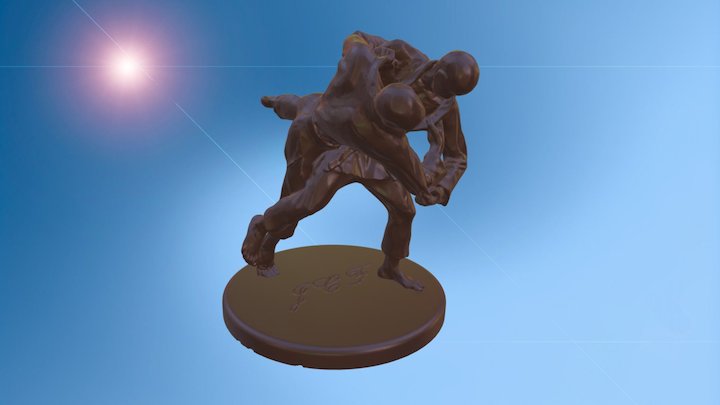 Judo Club Fornaci 3D Model