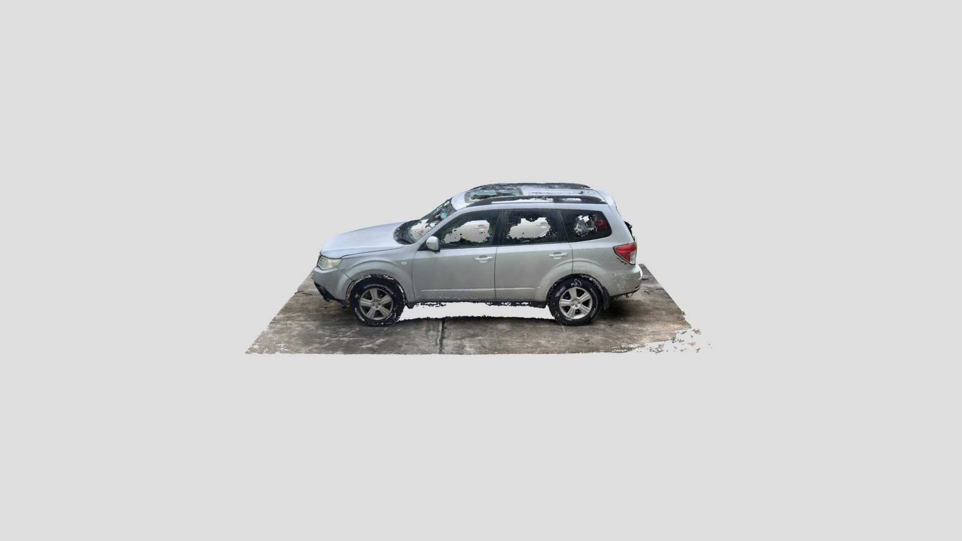 Subaru Forester Damaged