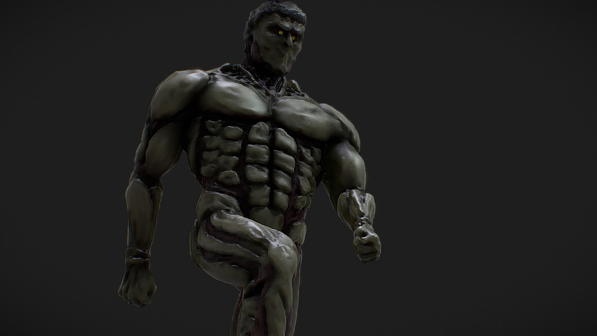 Bundle Attack on Titan - 8 Titans 3D model 3D printable