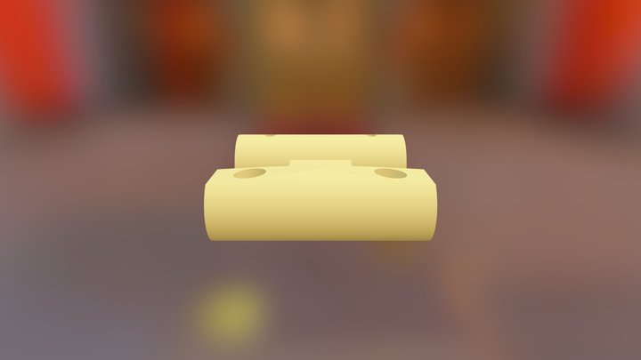 Angled 3D Model
