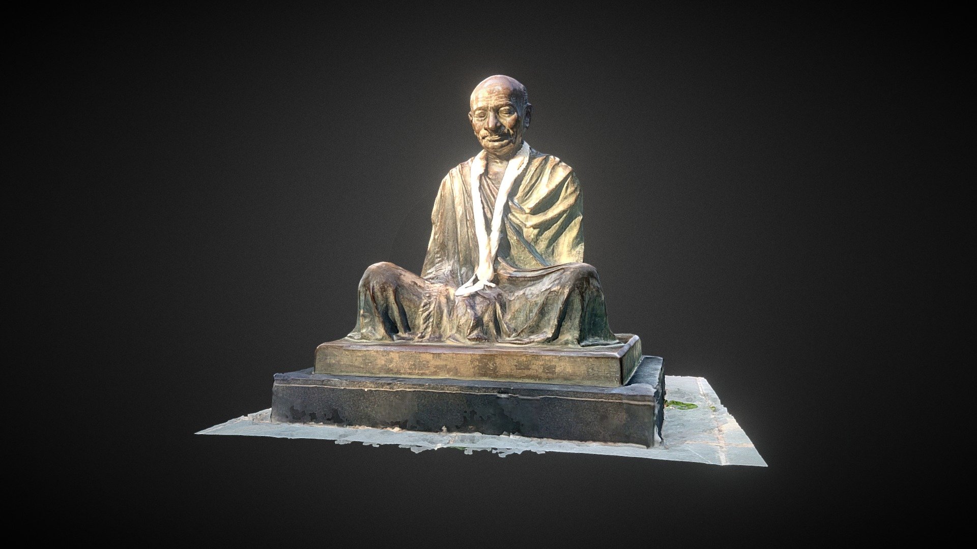 Happy 153rd Mahatma Ghandhi Jyanti 2022 - Buy Royalty Free 3D model by ...