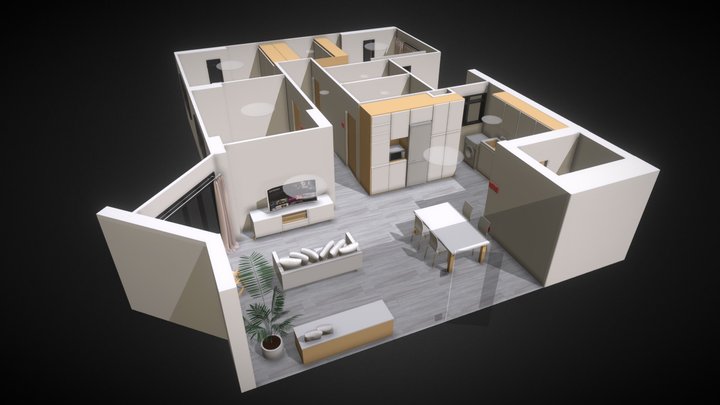 987 Ver2 3D Model