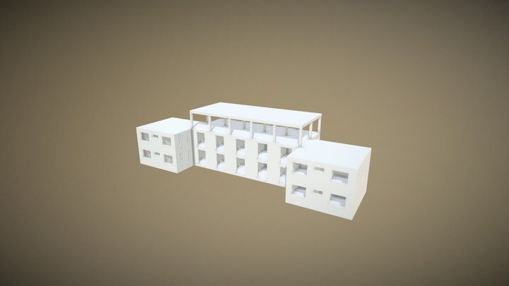 EcoHotel 3D Model