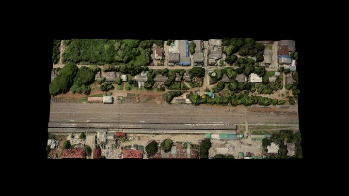 PakChong Railway Station 3D Model