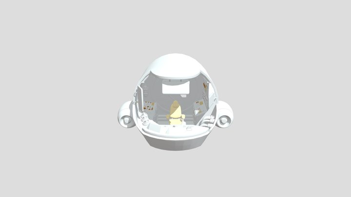 Nave-final-color 3D Model