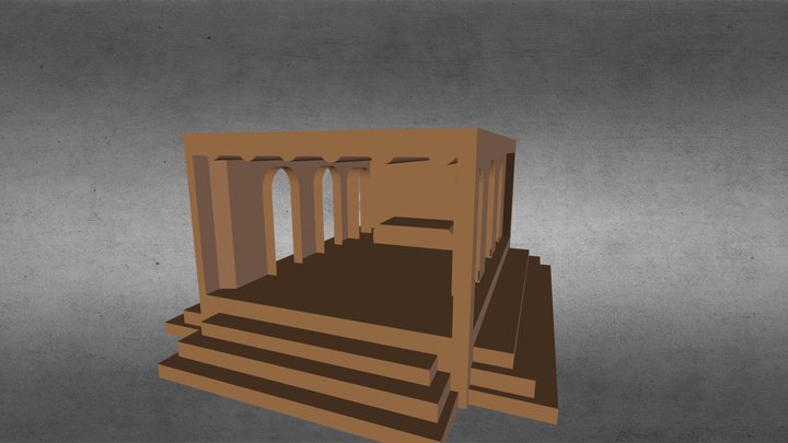 Temple Of Unity 3D Model