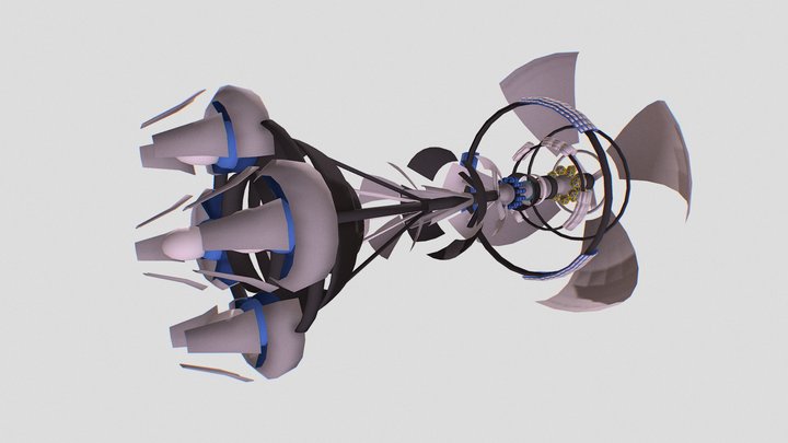 Space engine 3D Model