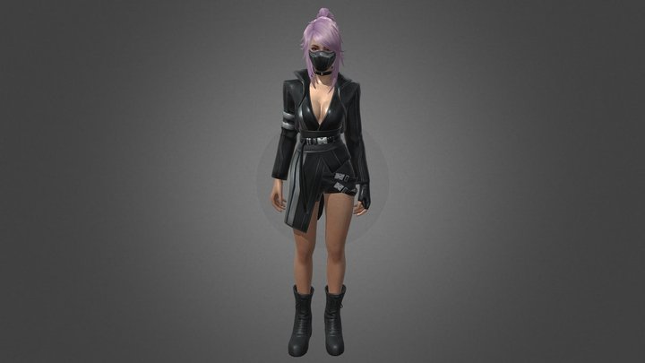 Luna Full Bundle_Free Fire 3D Model