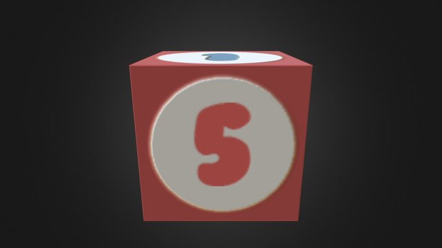SpiderNumberDice 3D Model