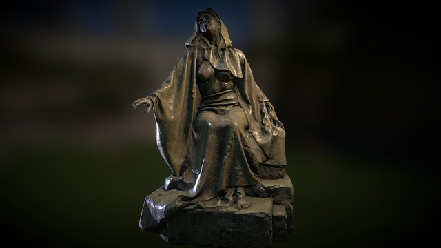 Love Lost - Revival Statue 3D Model
