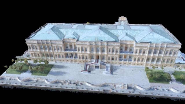 Beşiktaş Çırağan Sarayı 3D modeli 3D Model