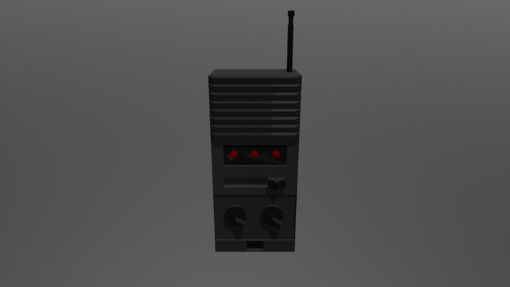 Walkie Talkie 3D Model