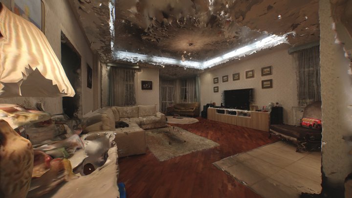 Living room – Kostenloses 3D-Modell STL
