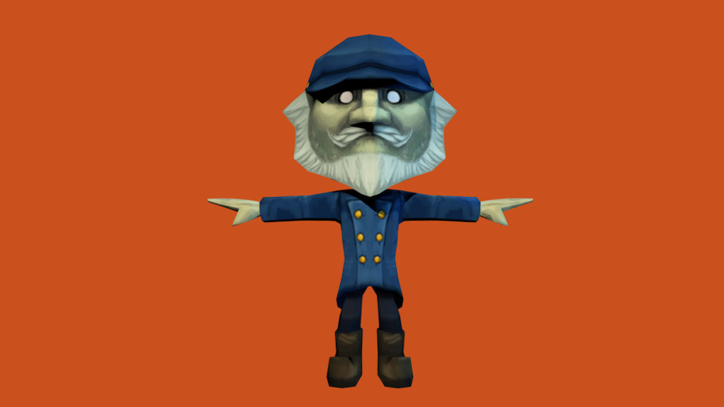 Character Model - Old Coot CurtiZ