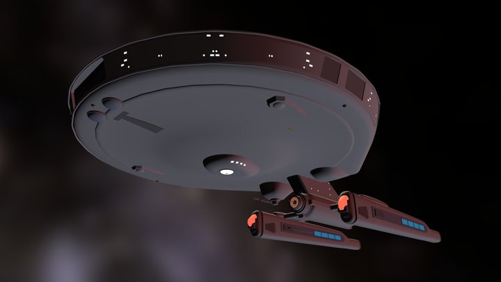 USS Aquila 3D Model