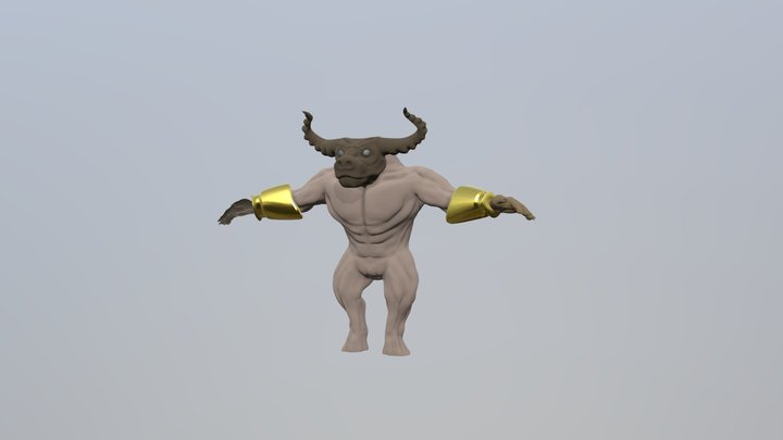 Villian Character 3D Model
