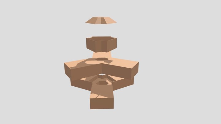 Bunker Design Concept Model 1 3D Model
