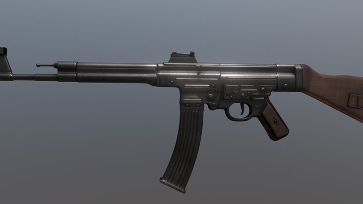 Sturmgewehr 44 3D Model